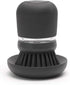 Brabantia 302626 Refillable Soap Dispensing Washing Up Scrubbing Dish Brush, One Size,