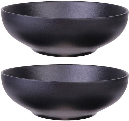 Hemoton 2Pcs Japanese Style Ramen Bowl, Large Soup Bowl, Melamine Noodle Soup Bowls