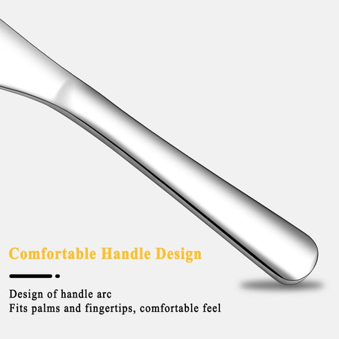 Set 4 Homquen Stainless Steel Butter Knife, Butter Spreader, Butter Knives, Butter Spreader Knife for Kitchen
