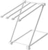 Countertop Dishcloth Drying Rack, 4 Arms Lightweight Space Saving Compact Holder for Kitchen, Light Grey