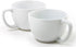 Norpro My Favorite Jumbo Porcelain Mugs, Set of 2, White