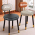 15"-20" 4 Pack Sigmat Round Stool Covers, Stretch Waterproof Bar Stool Seat Cover Round Chair Covers Burgandy
