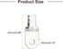 uxcell 6Pcs Hardware Tilt Wand Tip Repair, Transparent Vertical Blind Wand Replacement Parts Tip for Broken Horizontal Blind Tilt Wand Accessories Tip