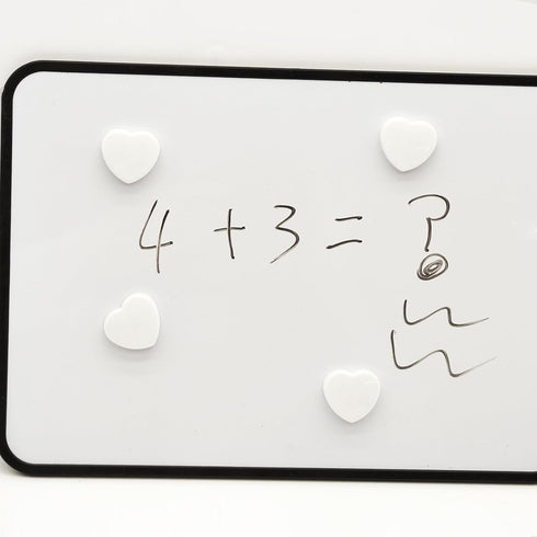 Fridge Magnets, 10 Pcs Heavy Duty Refrigerator Magnets, Cute Mini Heart Magnets for Whiteboard, Kitchen & Office