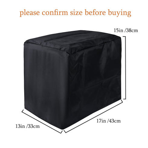 J&C Ice Maker Cover, 420D Countertop Ice Machine Maker Cover for Portable Ice Makers, No Ice Maker Included
