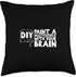DIY Paint a Masterpiece with Your Brain Throw Pillow, 18x18, Multicolor