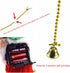 SZTLKHH 2PCS Electric Santa Climbing Rope Decoration - Funny Musical Christmas Tree Ornament, Hanging Doll Toy