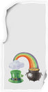 Vdsrup St Patrick's Day Rainbow Hand Towels, 30 x 15 In, Soft Highly Absorbent Bathroom Kitchen Towels with Leprechaun