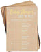 Exciting Multicolor Paper Party Games - 5" x 7" (Pack of 24) for Baby Showers, Announcements, Birthdays & Gender Reveal