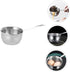 Stainless Steel Butter Melting Bowl with Long Handle, Oil Heating Pot for Melting Cheese and Butter