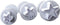 Star Small Fondant Plunger Cutter Set - Tiny 3 Pieces Cake Cookies Decorating Tool Mold