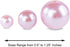 Super Z Outlet Elegant Glossy Polished Pearl Beads, DIY Jewelry Necklaces, Table Scatter, 8 Ounce Pack