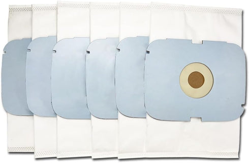 6 Pack Spare Parts Style-P Dust Bags, Compatible with Lux Guardian Platinum by Electrolux