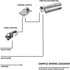 Adviace Magnetic Thermostat Switch for Fireplace Blower Fan, ON at 120F, Off at 90F