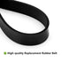 Replacement Belts for Bissell Aeroswift, PowerSwift & Powertrak Compact Vacuum, 1600319 / YMH28950 (Pack of 2)