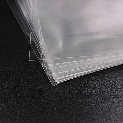 BeeSpring Recipe Card Covers - Clear Vinyl 3 x 5 Inch Kitchen Recipe Card Protectors, Set of 48