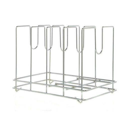 American Metalcraft Pizza Screen Rack, Chrome-Plated Steel, Holds 96 Screens, 18040