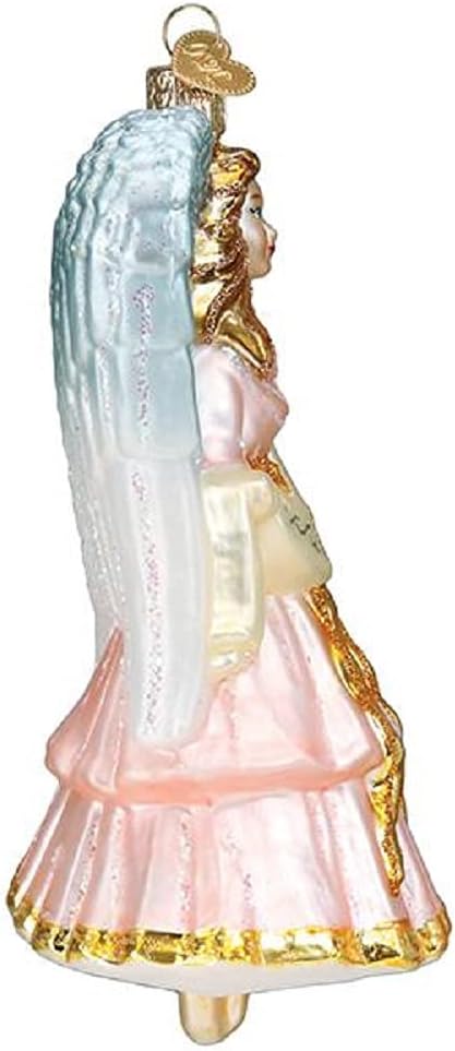 Old World Christmas Ornaments, Nativity Angel Glass Blown Ornaments for Christmas Tree Decor