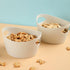 kaileyouxiangongsi 10PCS Mini Plastic Baskets for Office Organization, Home Kitchen Bedroom Decor, White