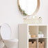 Countertop (Set 2) HOSROOME Macrame Storage Basket Boho Decor Baskets for Organizing Woven Decorative for Toilet Paper