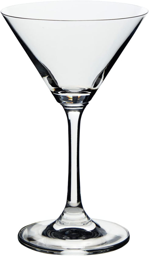 Juvale Mini Margarita Cocktail Glasses, Set of 6-5 oz Clear Glossy Glass, 6 in Tall for Home Bar