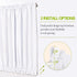PONY DANCE Small Window Curtains - Window Shades Room Darkening Drapery Light Filter Drapes for French Door Glass,