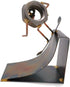 Snowboard Nut Collectible Handmade Metal Art Figurine - Desk Accessories and Trophy for Home Office D cor