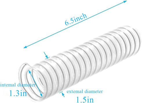 New 1-1/2" Replacement Lower Duct Hose for Shark Rotator Vacuum Cleaner, Compatible with Multiple Models