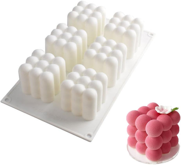 Magic Ball Silicone Molds Cake Decorating Tools Bakeware French Dessert Mousse Cake Mold - 6 Cavities