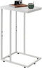 WLIVE Side Table, C Shaped End Table for Couch, Sofa and Bed,