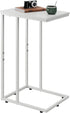 WLIVE Side Table, C Shaped End Table for Couch, Sofa and Bed,