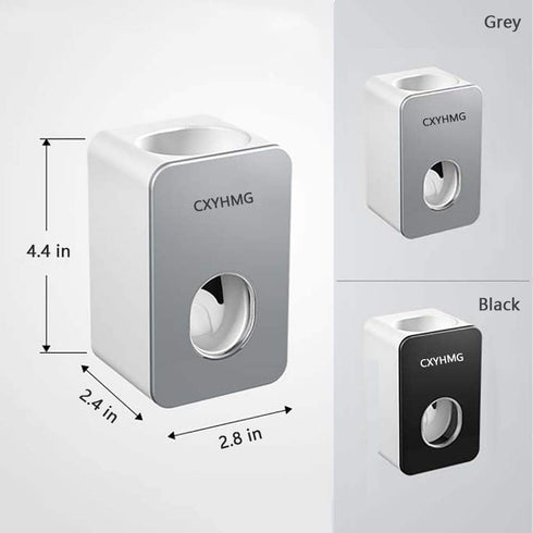 Toothpaste Dispenser, 2 PCS Automatic Toothpaste Squeezer for Kids & Family, Wall Mount Bathroom Accessories