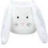 XinblueCo Plush Easter Bunny Basket with Long Ears, Personalized Egg Hunting Tote Bags for Easter Decorations