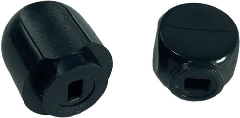 Set of 2 Stand Mixer Speed Control and Lock Lever Black Knob Replacement Parts for KitchenAid