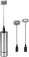 Electric Hand Mixer, Stainless Steel Handheld Kitchen Coffee Stirrer, Easy to Use Egg Beater Milk Frother