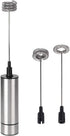 Electric Hand Mixer, Stainless Steel Handheld Kitchen Coffee Stirrer, Easy to Use Egg Beater Milk Frother