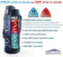 Aquatix 68 Ounce Double Wall Insulated Stainless Steel Sport Thermos Bottle, Midnight Blue