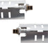 Siwdoy 2 PC WR51X10055 Defrost Heater, 2 PC WR55X10025 Temperature Sensor, Compatible with GE Hotpoint