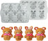 Candy Animal Silicone Mold, Rabbit Bear Shape for Chocolate, Soap, Cake Decorating, DIY Kitchenware Baking Tools
