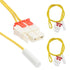 2 Pack Refrigerator Defrost Temp Sensor Replacement for Samsung Fridge Units DA32-00006W, Yellow
