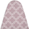 Encasa Ironing Board Covers (57"x22"), Drawstring Tightening with Thick 3 mm Felt Padding, Scorch Resistant, Printed