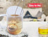 Haofy Tea Strainer, Stainless Steel Filter, Twisting Snap Ball Infuser for Loose Leaf Tea, Rose Gold