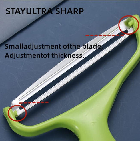 Vegetable Peeler Cabbage Cutting Machine MOANLMY Stainless Steel Peeling Knife Gadget for Shredded Cabbage Coleslaw