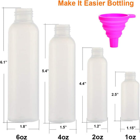 Squeeze Writer Bottles - Decorating Supplies Icing Bottle Applicator for Cookies, Cake, and Baking, 16pcs