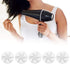 10Pcs Mini Plastic Fan Blades, Small Power Hair Dryer Fan Leaves Motor Accessories Replacement