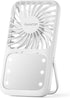 Gaiatop Handheld Mini Fan, 3 Speed Portable Makeup Mirror Fan with LED Light, 2000mAh USB Rechargeable