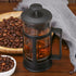 Roast'n Berry French Press Coffee Maker, Travel Coffee Press, Cold Brew Heat Resistant Borosilicate Pot for Camping