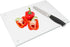DHARANA Tempered Glass Cutting Board, Scratch Resistant and Heat Resistant, Non-Slip Feet, 10"x14"