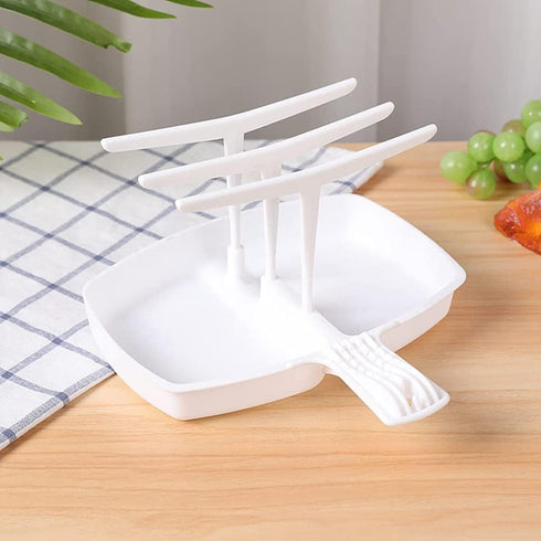 Petersty Bacon Rack Microwave Bacon Hanger Cookware Tray Bacon Cookware Stick Crispy Breakfast