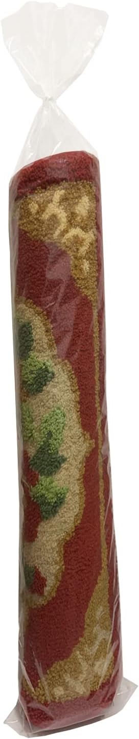Clear Carpet Bag, 4 Pcs Plastic Rug Storage Bag with 10 Ties, Fits Rugs up to 5' x 7', Heavy Duty for Moving and Storage